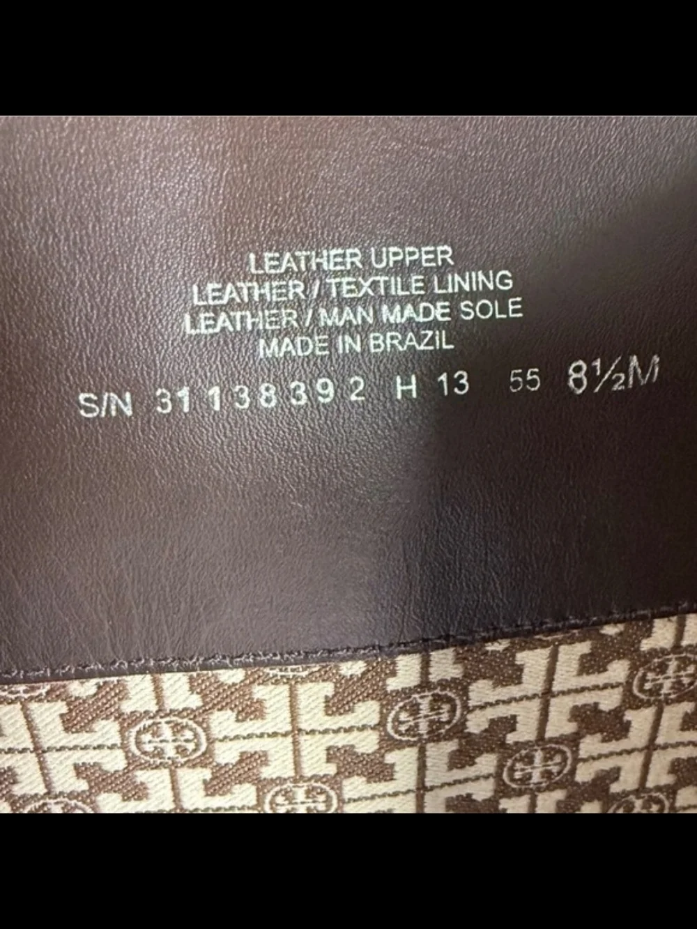 Tory Burch Brown Leather Bristol Riding Boots